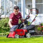 Cobra MX3440VX 34cm 40V Cordless Lawn Mower with Battery & Charger (Hand Propelled) thumbnail