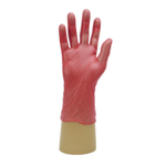 Red Powder Free Vinyl Gloves (Large) thumbnail