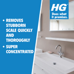 HG Limescale Remover Concentrate with Foam Scourer thumbnail