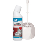 HG Toilet Cleaner Gel Super Powerful with Toilet Brush thumbnail