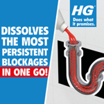 HG Drain & Plug Unblocker with Protective Gloves thumbnail