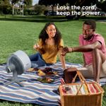 Shark FlexBreeze TableMate Indoor to Outdoor High-Velocity Tabletop Fan FA150UK thumbnail