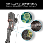 Shark Anti Hair Wrap Corded Stick Pet Vacuum HZ500UKT thumbnail