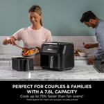 Ninja Foodi 4-in-1 Dual Zone Air Fryer 7.6L AF200UK thumbnail