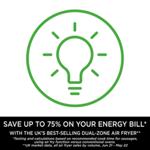 Ninja Foodi Dual Zone Air Fryer 7.6L AF300UK thumbnail