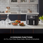Ninja Foodi Dual Zone Air Fryer 7.6L AF300UK thumbnail