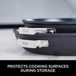 Ninja ZEROSTICK Stackable 2-Piece Frying Pan Set (20cm & 26cm) C52000UK thumbnail