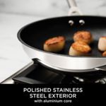 Ninja ZEROSTICK Stainless Steel 28cm Frying Pan C60028UK thumbnail