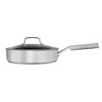 Ninja ZEROSTICK Stainless Steel 26cm Saute Pan with Lid C60126UK thumbnail