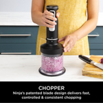 Ninja Foodi 3-in-1 Hand Blender, Mixer & Chopper CI100UK thumbnail