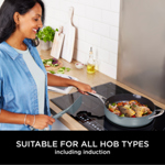 Ninja Foodi 9-in-1 PossiblePan with ZEROSTICK (Sea Salt Grey) CW102GYUK thumbnail