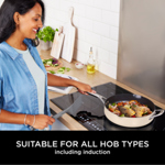 Ninja Foodi 9-in-1 PossiblePan with ZEROSTICK (Vanilla Bean) CW102WHUK thumbnail