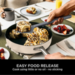 Ninja Foodi 9-in-1 PossiblePan with ZEROSTICK (Vanilla Bean) CW102WHUK thumbnail