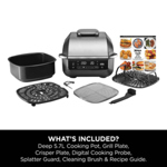 Ninja 5-in-1 Grill & Air Fryer EG351UK thumbnail