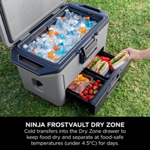 Ninja FrostVault 50QT/47L Hard Cooler with Dry Zone (Slate Grey) FB151UKGY thumbnail