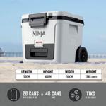 Ninja FrostVault 30QT/28L Wheeled Cooler with Dry Zone (Cloud White) FB230UKWH thumbnail