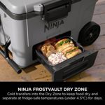 Ninja FrostVault 45QT/42L Wheeled Cooler with Dry Zone (Slate Grey) FB245UKGY thumbnail