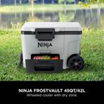 Ninja FrostVault 45QT/42L Wheeled Cooler with Dry Zone (Cloud White) FB245UKWH thumbnail