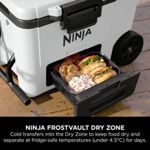 Ninja FrostVault 45QT/42L Wheeled Cooler with Dry Zone (Cloud White) FB245UKWH thumbnail