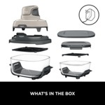 Ninja CRISPi 4-in-1 Portable Glass Air Fryer (Stone) FN101UKST thumbnail