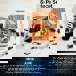 Ninja Foodi StaySharp Knife Block with Integrated Sharpener (6-Piece Set) K32006UK thumbnail