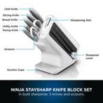 Ninja StaySharp Stainless Steel Knife Set & Plastic Block (6-Piece Set) K62006EUWH thumbnail