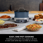 Ninja Foodi 8-Mode 6L PossibleCooker Rice & Slow Cooker MC1101UK thumbnail