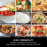 Ninja Foodi 8-Mode 6L PossibleCooker Rice & Slow Cooker MC1101UK thumbnail