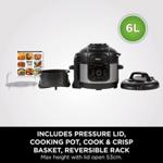 Ninja Foodi 9-in-1 Multi-Cooker 6L OP350UK thumbnail