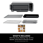 Ninja Foodi 8-in-1 Flip Mini Oven SP101UK thumbnail