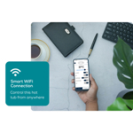 Lay-Z-Spa San Francisco HydroJet Pro Smart Inflatable Hot Tub thumbnail