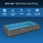 Bestway 24ft APX 365 Rectangular Pool Set thumbnail