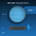 Bestway 20ft APX 365 Round Pool Set thumbnail