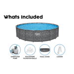 Bestway 20ft APX 365 Round Pool Set thumbnail