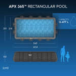 Bestway 18ft APX 365 Rectangular Pool Set thumbnail