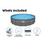 Bestway 18ft APX 365 Round Pool Set thumbnail