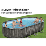 Bestway 20ft Steel Pro Max Oval Pool Set thumbnail