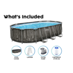 Bestway 20ft Steel Pro Max Oval Pool Set thumbnail