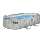 Bestway 14ft Steel Pro Max Oval Splashview Pool Set thumbnail