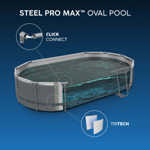 Bestway 16ft Steel Pro Max Oval Pool Set thumbnail