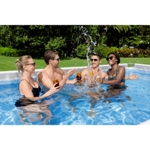 Bestway 13.6ft Power Steel Rectangular Pool Set thumbnail