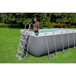 Bestway 13.6ft Power Steel Rectangular Pool Set thumbnail
