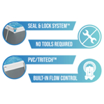 Bestway 13.6ft Power Steel Rectangular Pool Set thumbnail