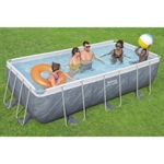 Bestway 13.3ft Steel Pro Max Rectangular Pool Set thumbnail