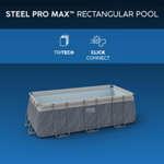 Bestway 13.3ft Steel Pro Max Rectangular Pool Set thumbnail