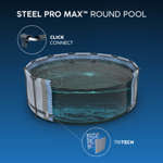 Bestway 15ft Steel Pro Max LED Round Pool Set thumbnail