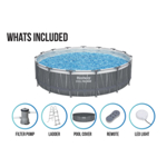 Bestway 15ft Steel Pro Max LED Round Pool Set thumbnail