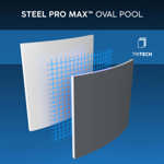 Bestway 10ft Steel Pro Max Oval Pool Set thumbnail