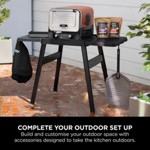 Ninja Woodfire BBQ & Outdoor Oven Adustable Stand & Side Table 4718J800EUUK thumbnail
