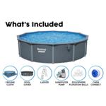 Bestway 18ft Hydrium Round Steel Wall Pool Set thumbnail